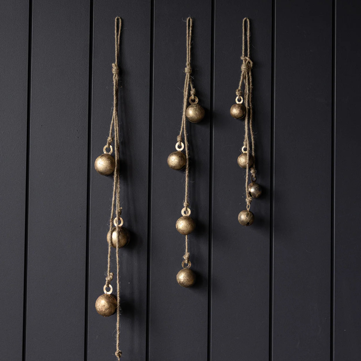 Sphere Brass Bell Cluster