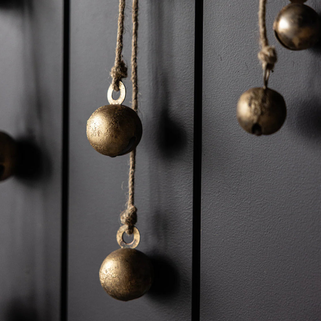 Sphere Brass Bell Cluster