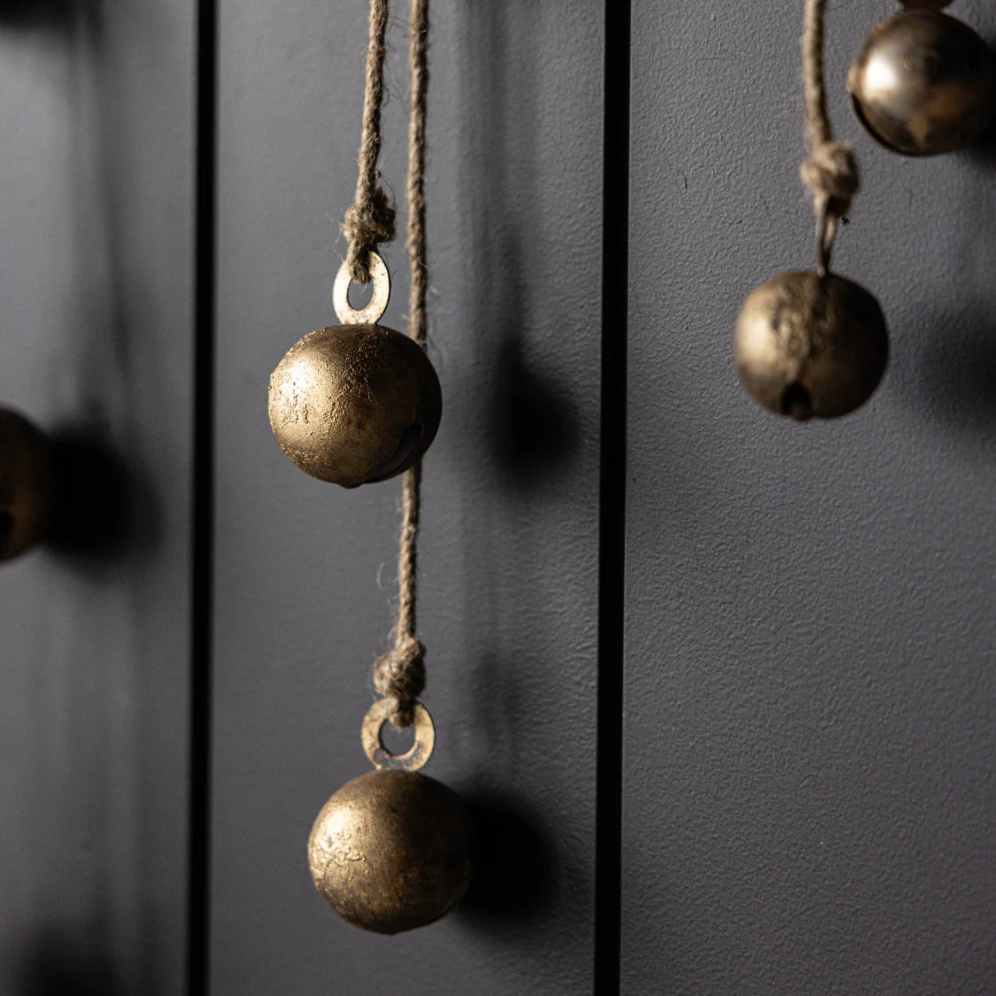 Sphere Brass Bell Cluster